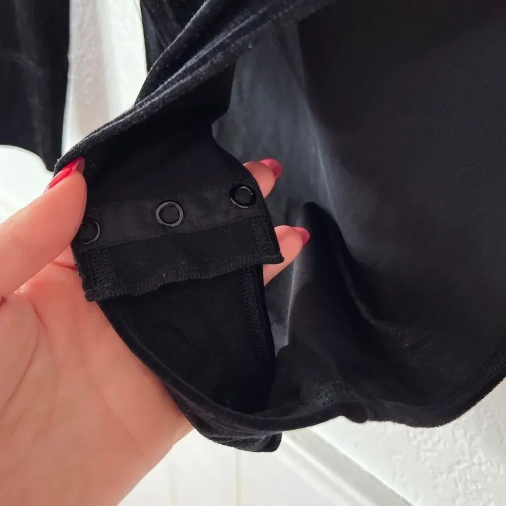 New Vintage La Perla black velvet bodysuit - Picture 8 of 11